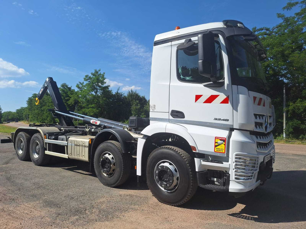 MERCEDES - 2018 - ACTROS 3248 - 8X4 AMPLIROLL TRUCK - Vrachtwagen: afbeelding 3 MERCEDES - 2018 - ACTROS 3248 - 8X4 AMPLIROLL TRUCK - Vrachtwagen: afbeelding 3