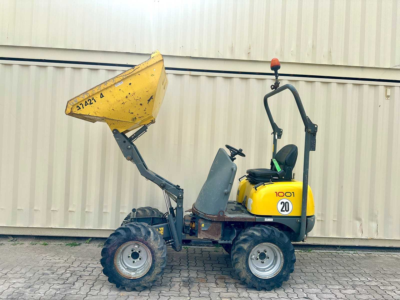 Wacker Neuson 1001 Hochkipper - Kiepwagen: afbeelding 3 Wacker Neuson 1001 Hochkipper - Kiepwagen: afbeelding 3