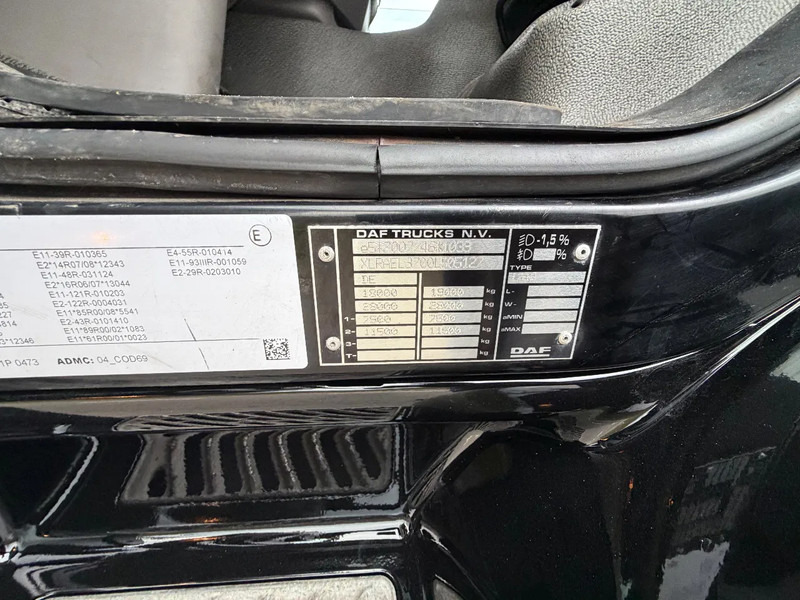 DAF CF 320 LF320.19. EURO6. 2021. 760x248x270 - Schuifzeilen vrachtwagen: afbeelding 5 DAF CF 320 LF320.19. EURO6. 2021. 760x248x270 - Schuifzeilen vrachtwagen: afbeelding 5