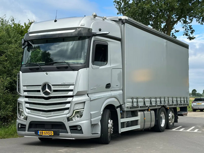 Mercedes-Benz Actros ACTROS 2545LL EURO6. 2021. Schuifzeil Bakwagen met Laadklep. - Schuifzeilen vrachtwagen: afbeelding 1 Mercedes-Benz Actros ACTROS 2545LL EURO6. 2021. Schuifzeil Bakwagen met Laadklep. - Schuifzeilen vrachtwagen: afbeelding 1