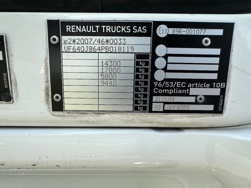 Bakwagen Renault D D.280.14 EURO6 2023. 750x248x245: afbeelding 16 Bakwagen Renault D D.280.14 EURO6 2023. 750x248x245: afbeelding 16