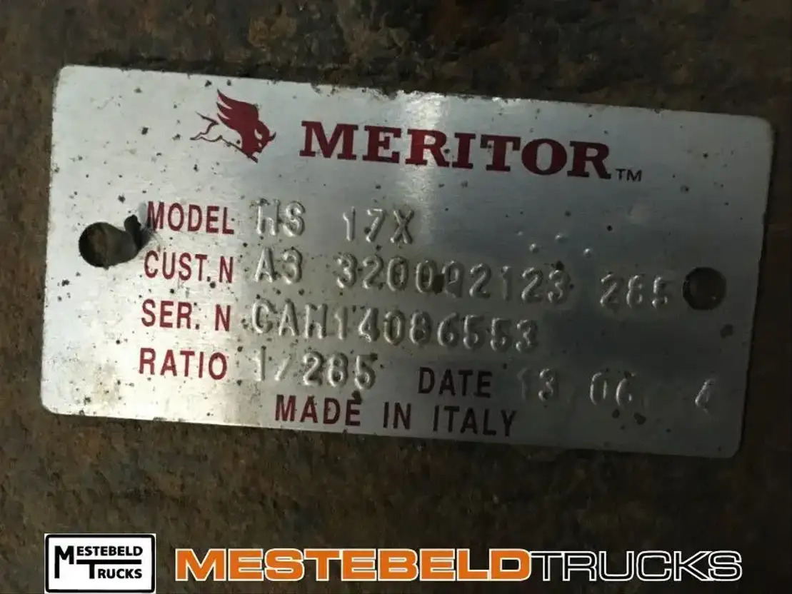 Iveco Differentieel 17X 2,85-1 - Achterass voor Vrachtwagen: afbeelding 3 Iveco Differentieel 17X 2,85-1 - Achterass voor Vrachtwagen: afbeelding 3