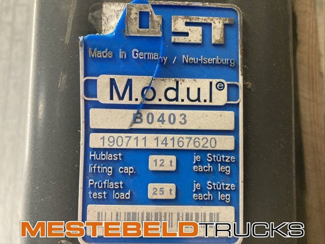 JOST Steunpootset - Frame/ Chassis voor Vrachtwagen: afbeelding 3 JOST Steunpootset - Frame/ Chassis voor Vrachtwagen: afbeelding 3