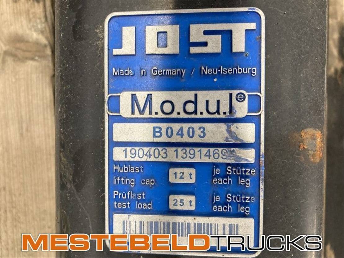 JOST Steunpootset - Frame/ Chassis voor Vrachtwagen: afbeelding 2 JOST Steunpootset - Frame/ Chassis voor Vrachtwagen: afbeelding 2