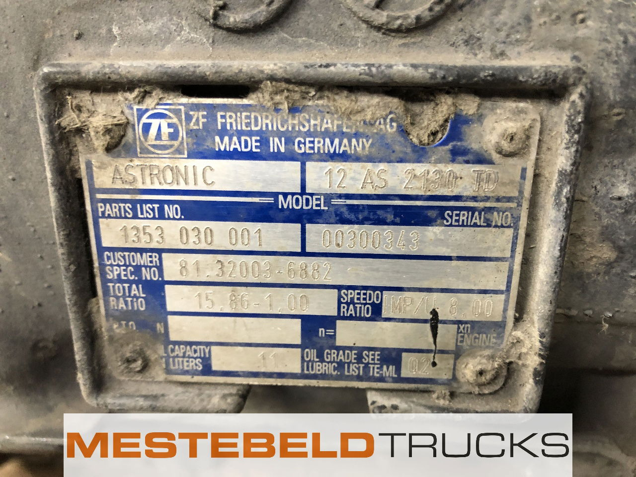 MAN Versn bak 12 AS 2130 TD - Versnellingsbak en onderdelen voor Vrachtwagen: afbeelding 5 MAN Versn bak 12 AS 2130 TD - Versnellingsbak en onderdelen voor Vrachtwagen: afbeelding 5