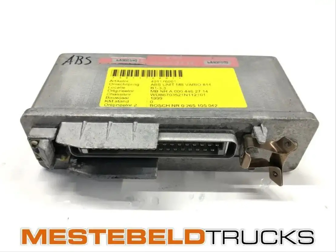 Mercedes-Benz ABS unit Vario 814 - Elektrisch systeem voor Vrachtwagen: afbeelding 1 Mercedes-Benz ABS unit Vario 814 - Elektrisch systeem voor Vrachtwagen: afbeelding 1