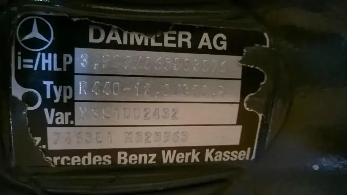 Mercedes-Benz Differentieel  - Achterass voor Vrachtwagen: afbeelding 2 Mercedes-Benz Differentieel  - Achterass voor Vrachtwagen: afbeelding 2