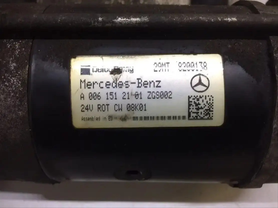 Mercedes-Benz Startmotor OM 904 LA - Motor en onderdelen voor Vrachtwagen: afbeelding 2 Mercedes-Benz Startmotor OM 904 LA - Motor en onderdelen voor Vrachtwagen: afbeelding 2