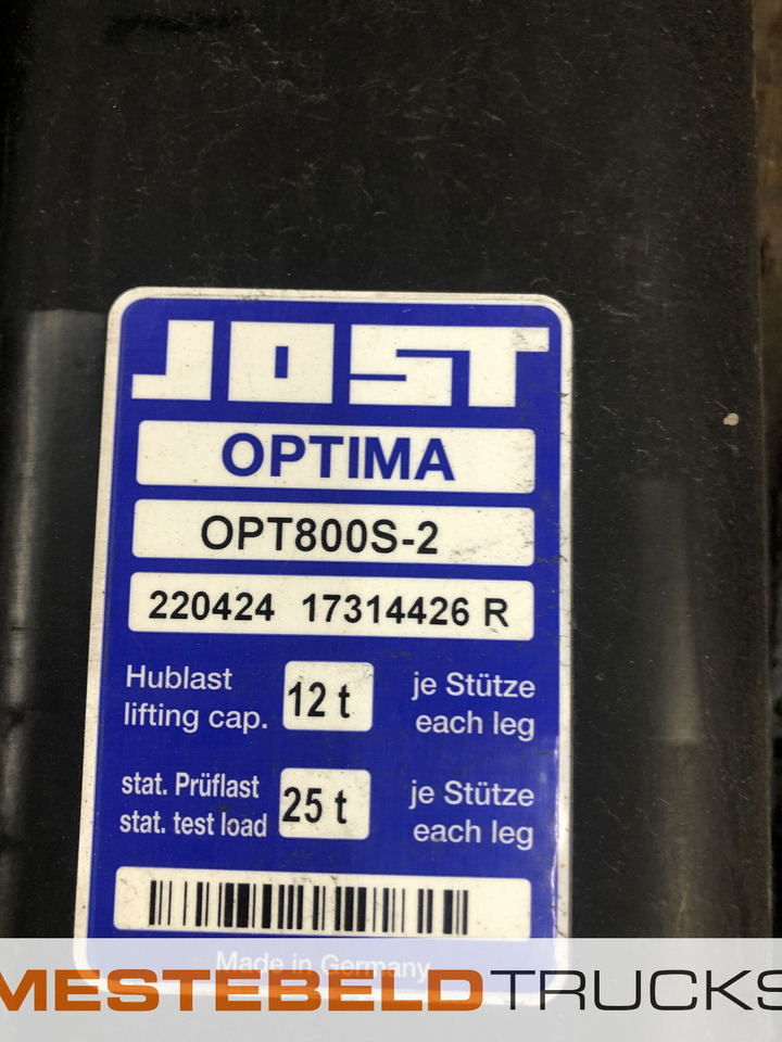 Trailor Set steunpoten Jost Opitma - Frame/ Chassis voor Vrachtwagen: afbeelding 3 Trailor Set steunpoten Jost Opitma - Frame/ Chassis voor Vrachtwagen: afbeelding 3