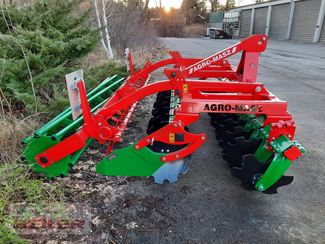 Agro-Masz BT 30 + Rohrstabwalze 500 mm - Schijveneg: afbeelding 2 Agro-Masz BT 30 + Rohrstabwalze 500 mm - Schijveneg: afbeelding 2
