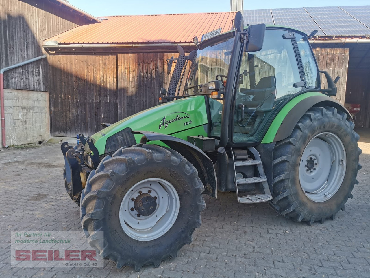 Deutz-Fahr Agrotron 105 MK 2 - Tractor: afbeelding 1 Deutz-Fahr Agrotron 105 MK 2 - Tractor: afbeelding 1