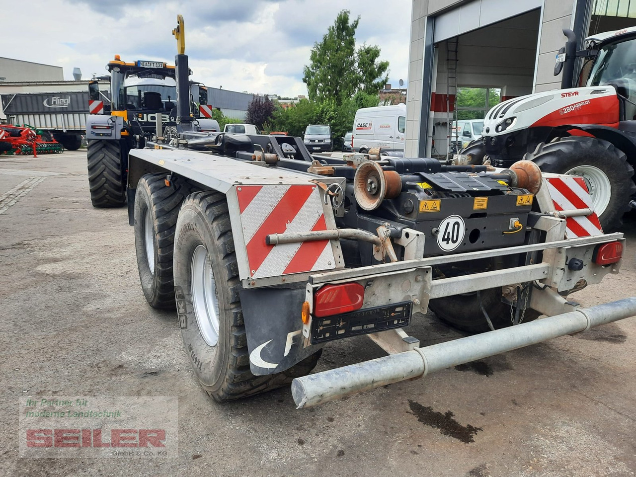 Haakarm/ Portaalarm aanhanger Fliegl HKL 22 Tandem: afbeelding 6