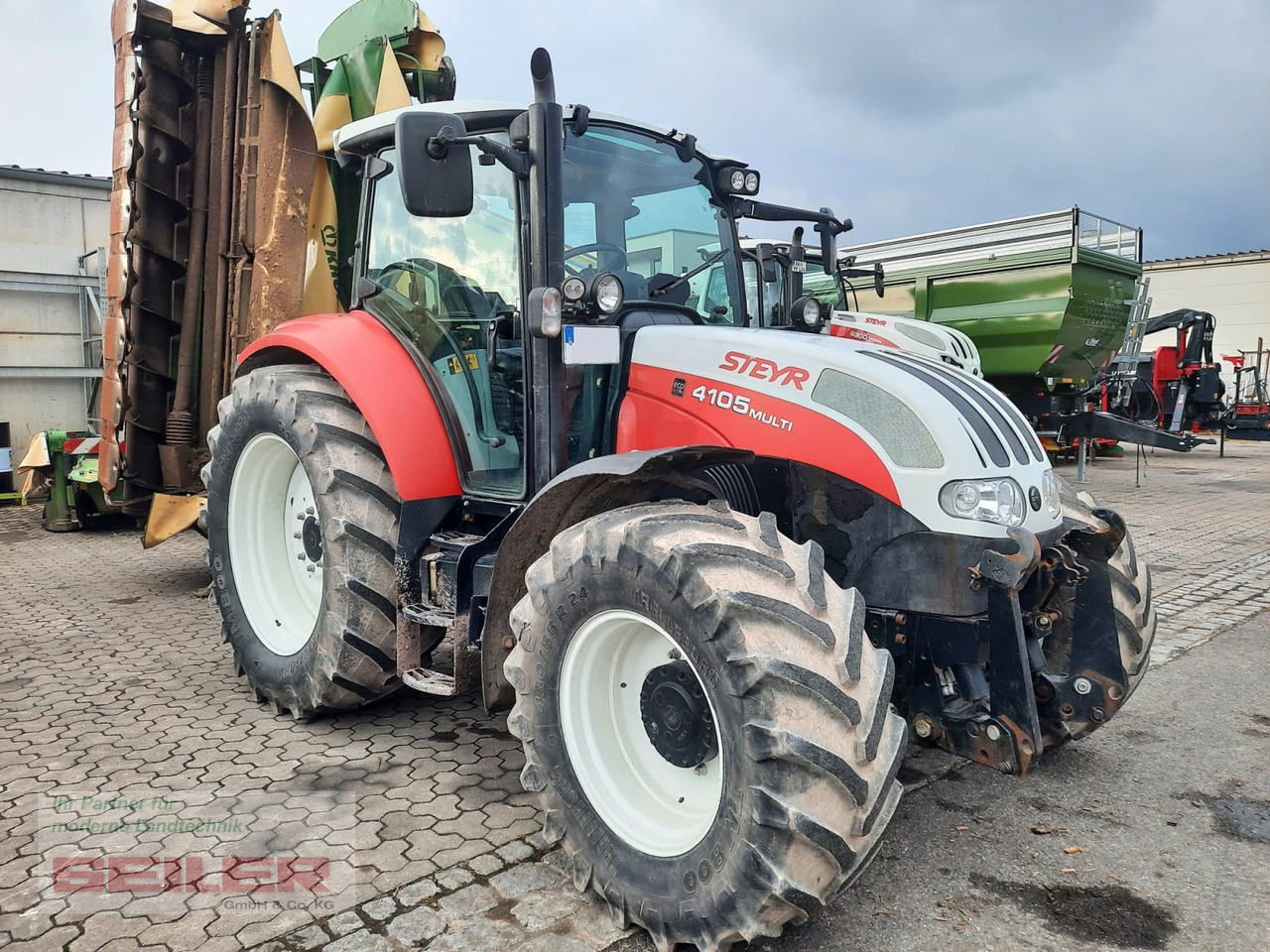 Steyr Multi 4105 EcoTech - Tractor: afbeelding 2 Steyr Multi 4105 EcoTech - Tractor: afbeelding 2