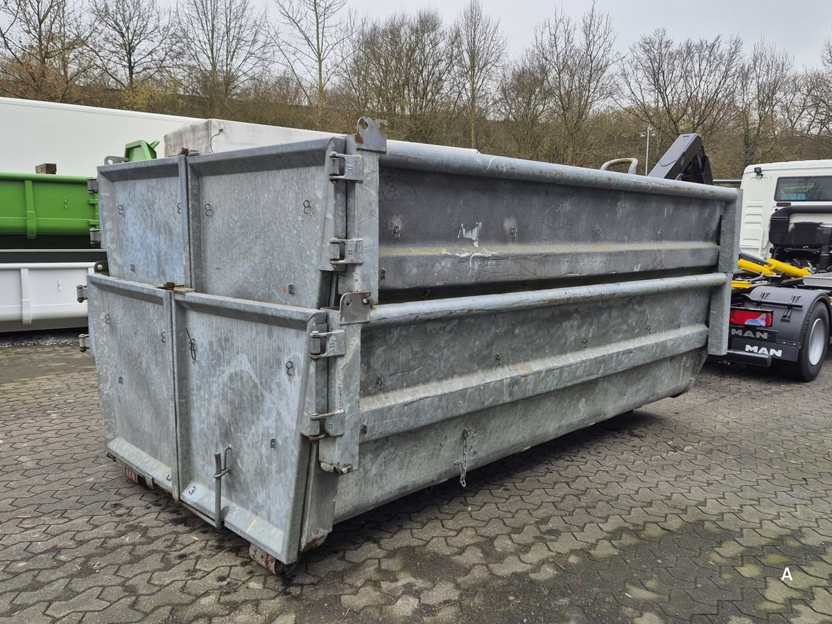 Abrollcontainer verzinkt, stapelbar, 1570mm 4.0m - Containertransporter/ Wissellaadbak aanhangwagen: afbeelding 3 Abrollcontainer verzinkt, stapelbar, 1570mm 4.0m - Containertransporter/ Wissellaadbak aanhangwagen: afbeelding 3