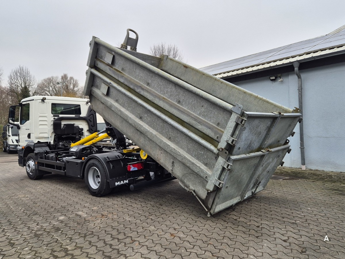 Abrollcontainer verzinkt, stapelbar, 1570mm 4.0m - Containertransporter/ Wissellaadbak aanhangwagen: afbeelding 4 Abrollcontainer verzinkt, stapelbar, 1570mm 4.0m - Containertransporter/ Wissellaadbak aanhangwagen: afbeelding 4