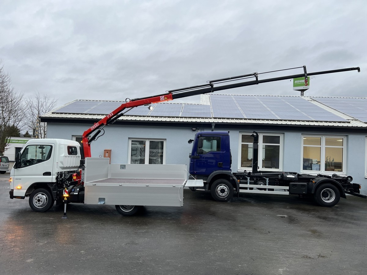 FUSO 3S15 Alu Pritsche 2.80m Ladekran Funk! - Bestelwagen open laadbak: afbeelding 3 FUSO 3S15 Alu Pritsche 2.80m Ladekran Funk! - Bestelwagen open laadbak: afbeelding 3