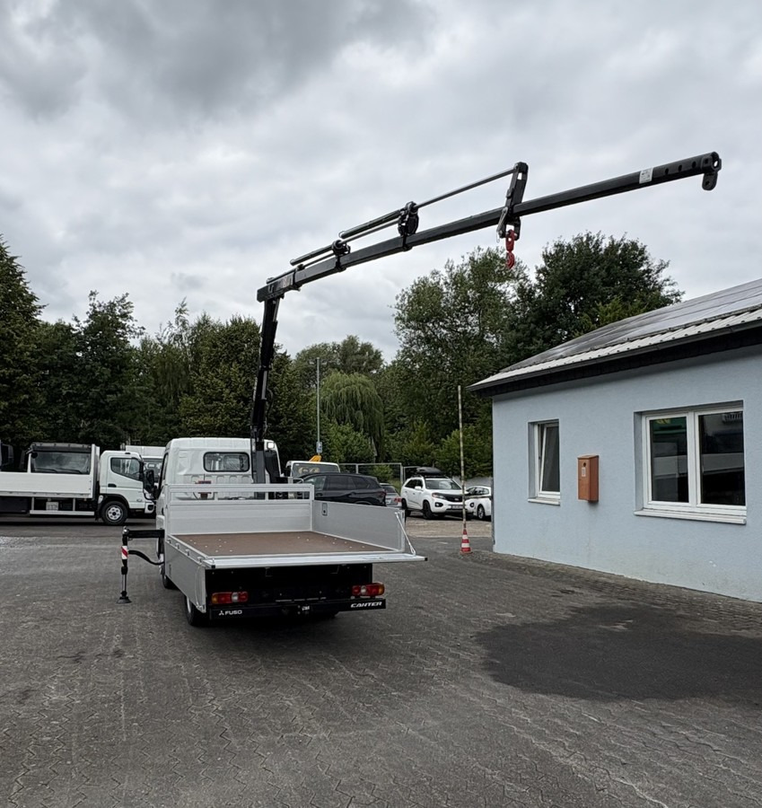 Nieuw Kraanwagen, Vrachtwagen met open laadbak FUSO 3S15 Alu Pritsche 2.80m Ladekran Funk! sofort ve: afbeelding 12