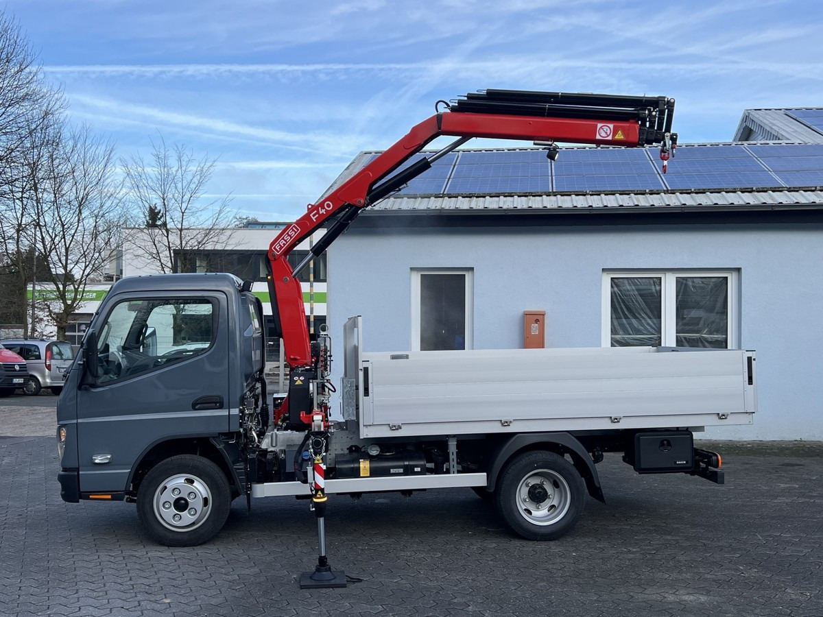 FUSO 6S15 Pritsche 3.0m Kran 4xhydr. Funk! - Bestelwagen open laadbak: afbeelding 3 FUSO 6S15 Pritsche 3.0m Kran 4xhydr. Funk! - Bestelwagen open laadbak: afbeelding 3