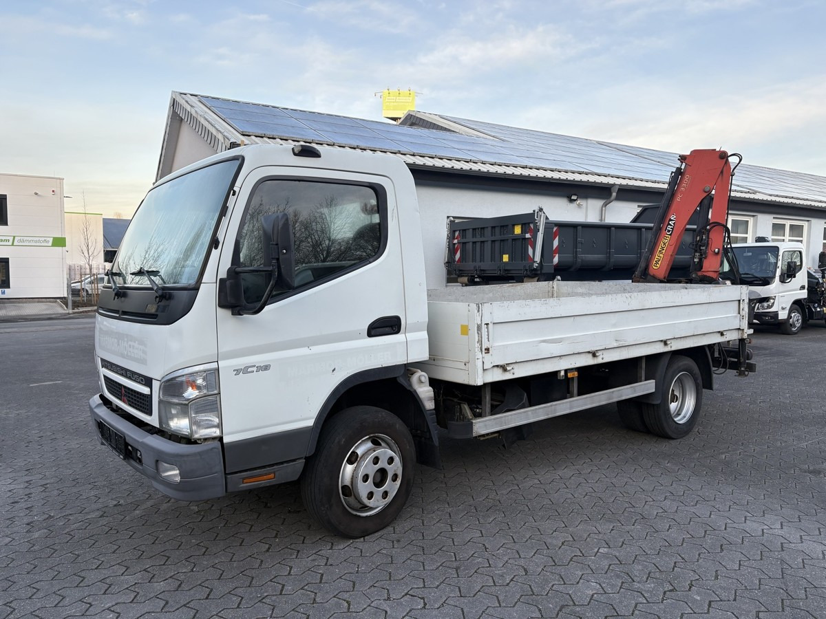 FUSO FUSO 7C18 Canter Pritsche 3.8m Kran 2x hydr. - Bestelwagen open laadbak: afbeelding 2 FUSO FUSO 7C18 Canter Pritsche 3.8m Kran 2x hydr. - Bestelwagen open laadbak: afbeelding 2