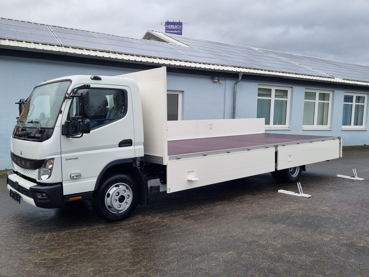 FUSO FUSO 9C18 Canter Alu Pritsche 6.1m NL 5000kg! - Vrachtwagen met open laadbak: afbeelding 3 FUSO FUSO 9C18 Canter Alu Pritsche 6.1m NL 5000kg! - Vrachtwagen met open laadbak: afbeelding 3