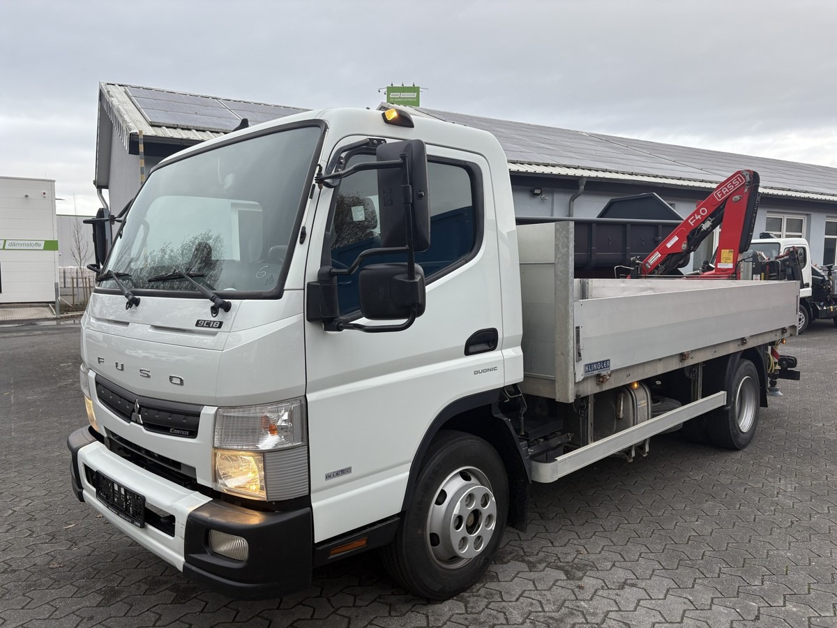 FUSO FUSO 9C18 Canter Pritsche 3.8m Kran 2x hydr. - Bestelwagen open laadbak: afbeelding 3 FUSO FUSO 9C18 Canter Pritsche 3.8m Kran 2x hydr. - Bestelwagen open laadbak: afbeelding 3