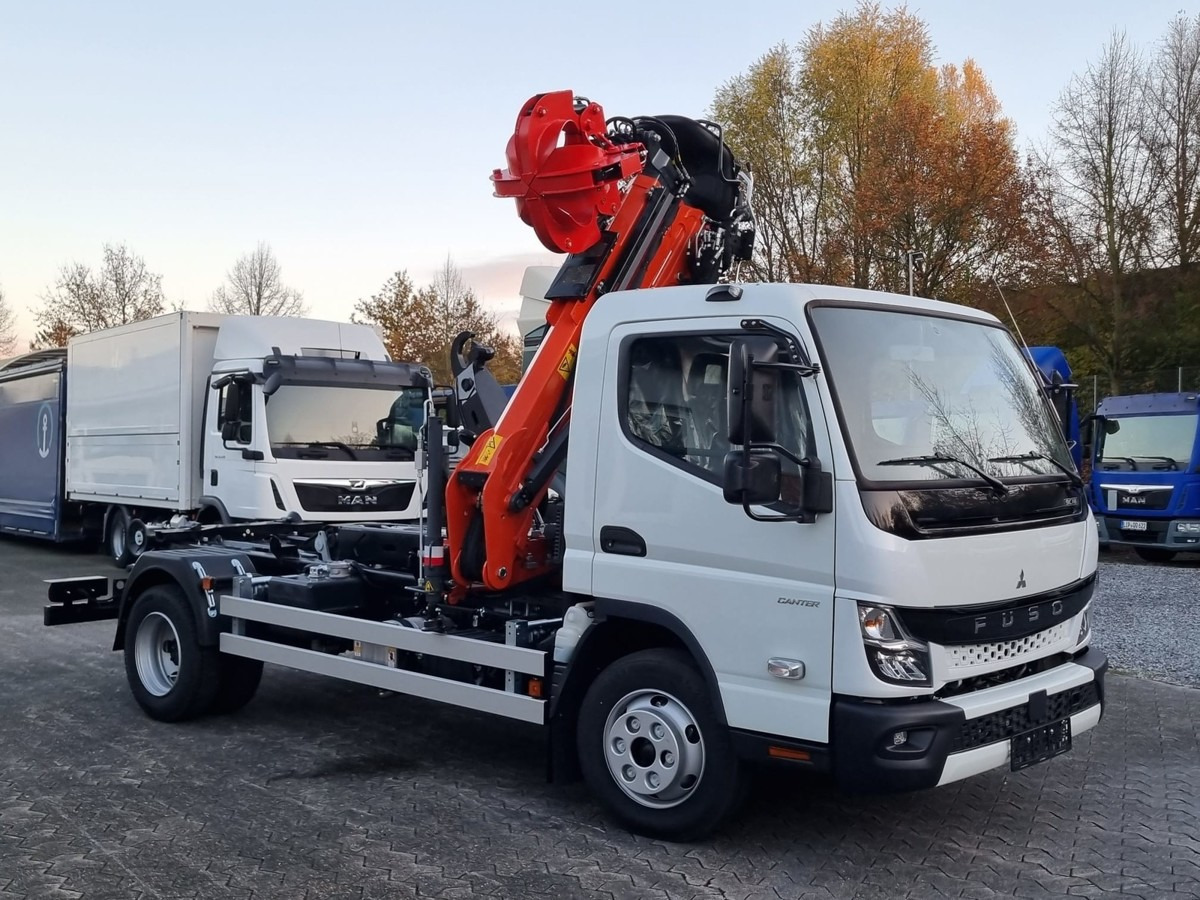 FUSO FUSO 9C18 City Abrollkipper + Z-Kran Recycling - Haakarmsysteem vrachtwagen, Kraanwagen: afbeelding 4 FUSO FUSO 9C18 City Abrollkipper + Z-Kran Recycling - Haakarmsysteem vrachtwagen, Kraanwagen: afbeelding 4