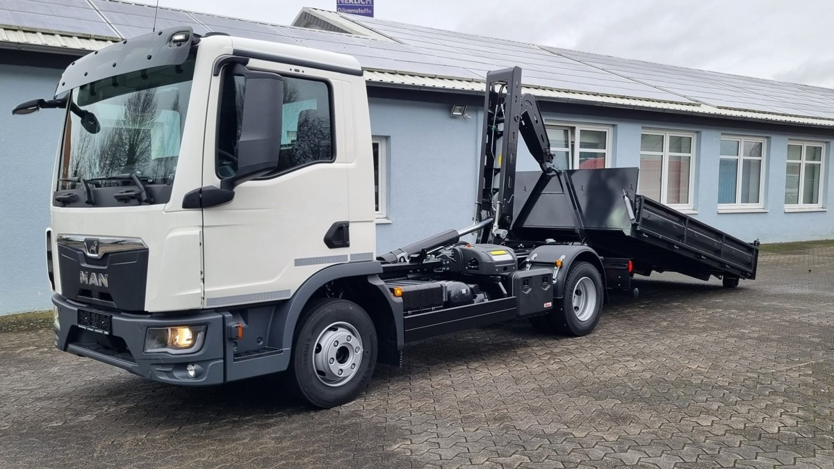 MAN TGL 12.220 BL NEU City Abrollkipper 8t TipMatic - Haakarmsysteem vrachtwagen: afbeelding 3 MAN TGL 12.220 BL NEU City Abrollkipper 8t TipMatic - Haakarmsysteem vrachtwagen: afbeelding 3