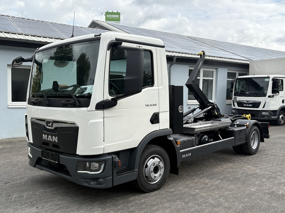 MAN TGL 8.160 BL City Abollkipper Schaltgetriebe - Haakarmsysteem vrachtwagen: afbeelding 1 MAN TGL 8.160 BL City Abollkipper Schaltgetriebe - Haakarmsysteem vrachtwagen: afbeelding 1