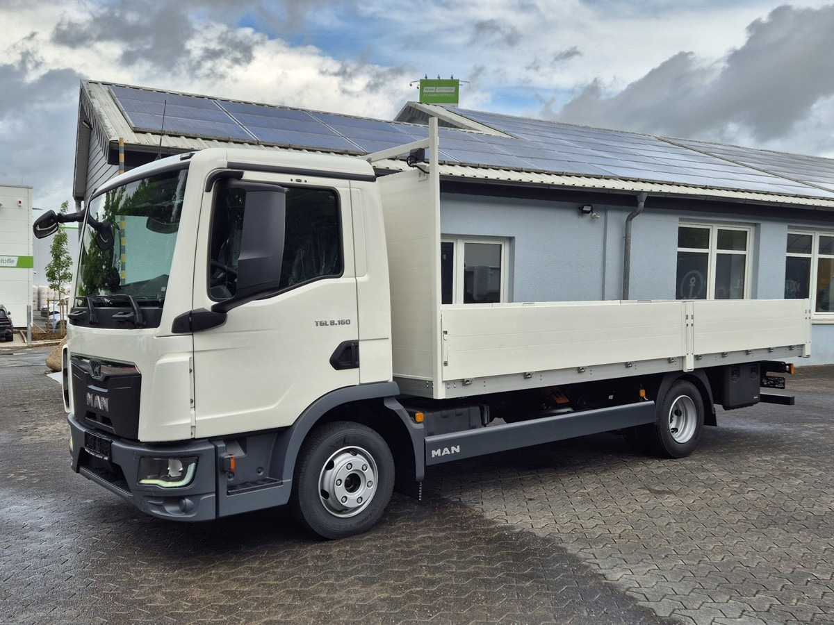 MAN TGL 8.160 BL NEU Alu Pritsche 5.5m - Bestelwagen open laadbak: afbeelding 1 MAN TGL 8.160 BL NEU Alu Pritsche 5.5m - Bestelwagen open laadbak: afbeelding 1