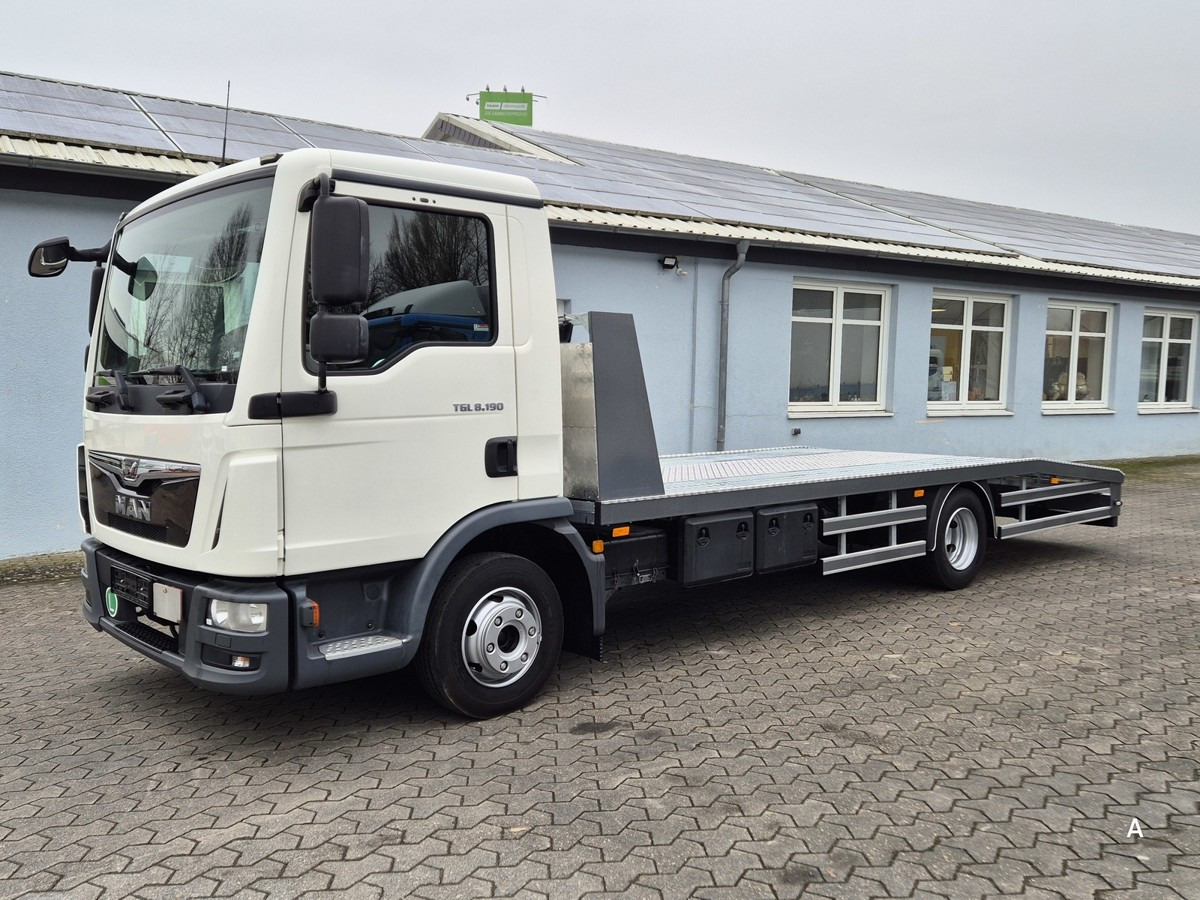 MAN TGL 8.190 BL Autotransporter 76tkm! AHK 3.5T - Autovrachtwagen vrachtwagen, Bestelwagen: afbeelding 1 MAN TGL 8.190 BL Autotransporter 76tkm! AHK 3.5T - Autovrachtwagen vrachtwagen, Bestelwagen: afbeelding 1
