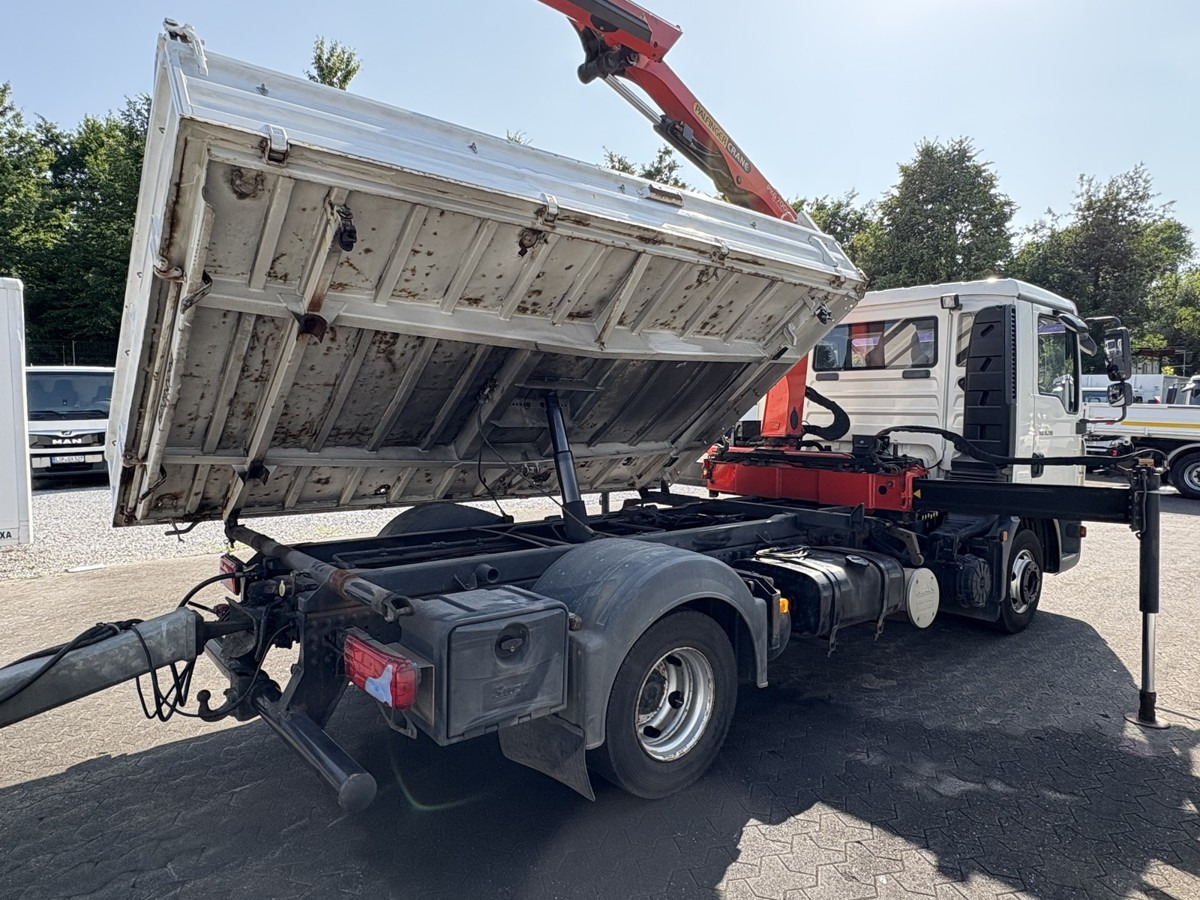 MAN TGL 8.210 Meiller Dreiseitenkipper mit Ladekran - Kipper bestelwagen: afbeelding 5 MAN TGL 8.210 Meiller Dreiseitenkipper mit Ladekran - Kipper bestelwagen: afbeelding 5