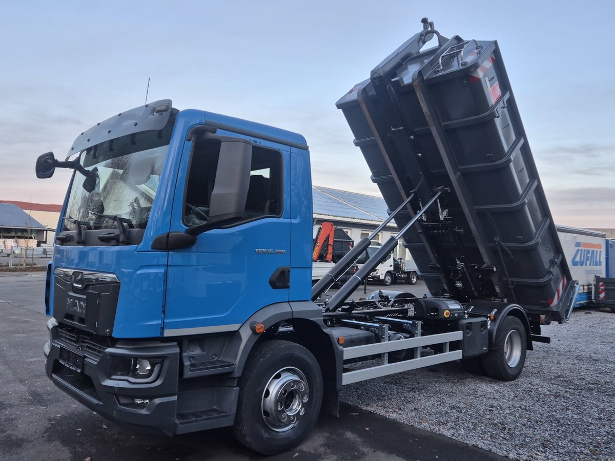 MAN TGM 15.290 BL Tipmatic Abrollkipper Mod.2021 - Haakarmsysteem vrachtwagen: afbeelding 1 MAN TGM 15.290 BL Tipmatic Abrollkipper Mod.2021 - Haakarmsysteem vrachtwagen: afbeelding 1