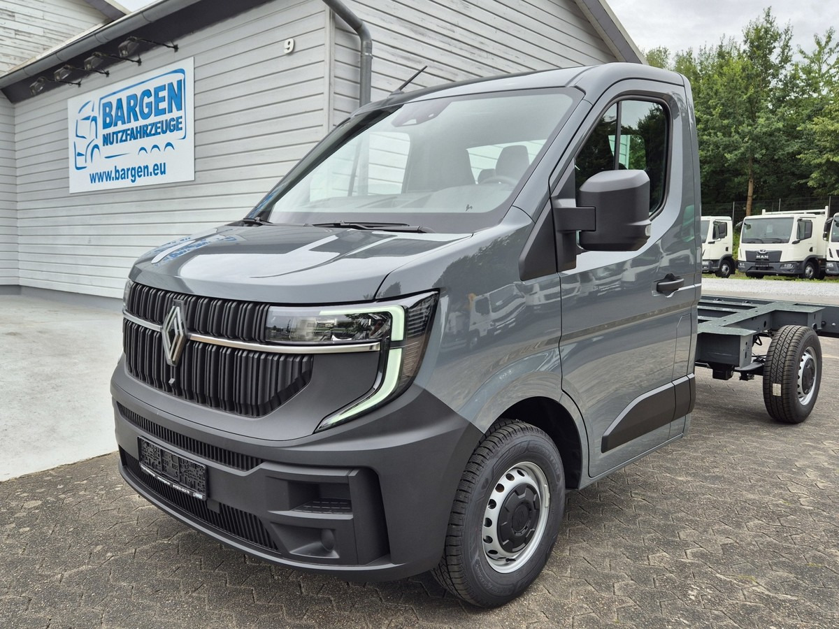 RENAULT Master L2H1 (neues Mod.) Alupritsche m. Kran - Bestelwagen open laadbak: afbeelding 1 RENAULT Master L2H1 (neues Mod.) Alupritsche m. Kran - Bestelwagen open laadbak: afbeelding 1