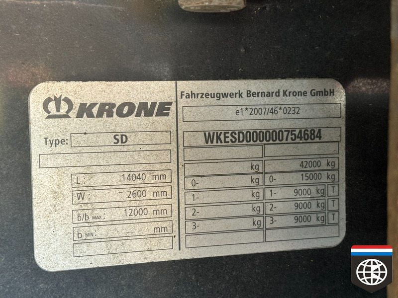 Krone N/A FRC/ ATP 02-26 - DUO TEMP - LIFT AXLE - DOUBLE STOCK - TRENNWAND - Koelwagen aanhangwagen: afbeelding 4 Krone N/A FRC/ ATP 02-26 - DUO TEMP - LIFT AXLE - DOUBLE STOCK - TRENNWAND - Koelwagen aanhangwagen: afbeelding 4