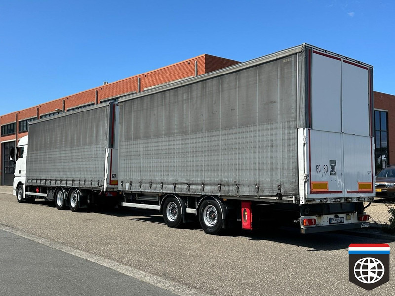 MAN TGX 26.480 RETARDER - NIGHT A/C - 130M3 COMBINATION - Schuifzeilen vrachtwagen: afbeelding 4 MAN TGX 26.480 RETARDER - NIGHT A/C - 130M3 COMBINATION - Schuifzeilen vrachtwagen: afbeelding 4