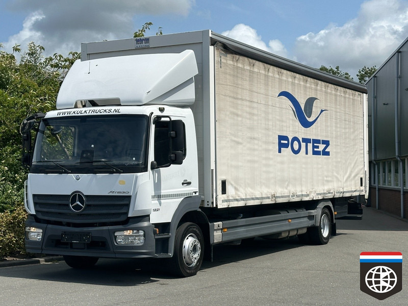 Mercedes-Benz ATEGO 12t - CURTAIN SIDE - HARD FLOOR 8.5m box - AIRCO - Schuifzeilen vrachtwagen: afbeelding 1 Mercedes-Benz ATEGO 12t - CURTAIN SIDE - HARD FLOOR 8.5m box - AIRCO - Schuifzeilen vrachtwagen: afbeelding 1