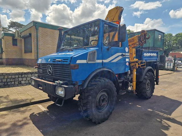 Mercedes-Benz U 1200 4X4 - Kraanwagen: afbeelding 2 Mercedes-Benz U 1200 4X4 - Kraanwagen: afbeelding 2