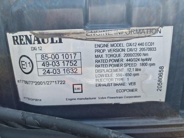 Onderdelen Renault DXI12 440 EC01: afbeelding 10