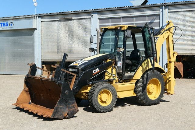 CAT 422E/424 4x4, Mehrzweckgerät, Palettengabel - Graaflaadmachine: afbeelding 5 CAT 422E/424 4x4, Mehrzweckgerät, Palettengabel - Graaflaadmachine: afbeelding 5