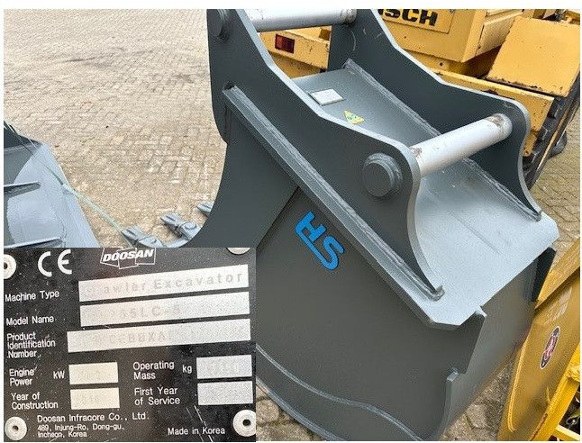 Rupsgraafmachine Doosan DX 255 LC-5/Schnellwechsel System/Rototilt R8: afbeelding 13