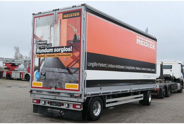 Dünschede PA 18/7, Jumbo, Bordwände, Alu-Felgen - Aanhangwagen met huif: afbeelding 4 Dünschede PA 18/7, Jumbo, Bordwände, Alu-Felgen - Aanhangwagen met huif: afbeelding 4