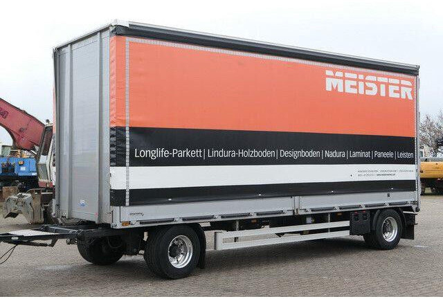 Dünschede PA 18/7, Jumbo, Bordwände, Alu-Felgen - Aanhangwagen met huif: afbeelding 2 Dünschede PA 18/7, Jumbo, Bordwände, Alu-Felgen - Aanhangwagen met huif: afbeelding 2