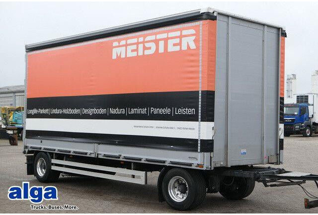 Dünschede PA 18/7, Jumbo, Bordwände, Alu-Felgen - Aanhangwagen met huif: afbeelding 1 Dünschede PA 18/7, Jumbo, Bordwände, Alu-Felgen - Aanhangwagen met huif: afbeelding 1