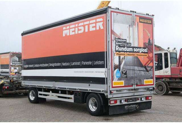 Dünschede PA 18/7, Jumbo, Bordwände, Alu-Felgen - Aanhangwagen met huif: afbeelding 5 Dünschede PA 18/7, Jumbo, Bordwände, Alu-Felgen - Aanhangwagen met huif: afbeelding 5