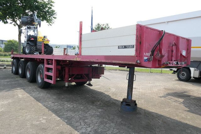 ES-GE 4.VON-25-40.3H, Plattfrom, 4-Achser, Gelenkt,SAF ES-GE 4.VON-25-40.3H, Plattfrom, 4-Achser, Gelenkt,SAF - Open bak met boorden oplegger: afbeelding 2 ES-GE 4.VON-25-40.3H, Plattfrom, 4-Achser, Gelenkt,SAF ES-GE 4.VON-25-40.3H, Plattfrom, 4-Achser, Gelenkt,SAF - Open bak met boorden oplegger: afbeelding 2