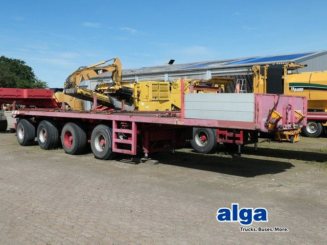 ES-GE 4.VON-25-40.3H, Pritsche, 4-Achser, Gelenkt, SAF - Open bak met boorden oplegger: afbeelding 1 ES-GE 4.VON-25-40.3H, Pritsche, 4-Achser, Gelenkt, SAF - Open bak met boorden oplegger: afbeelding 1
