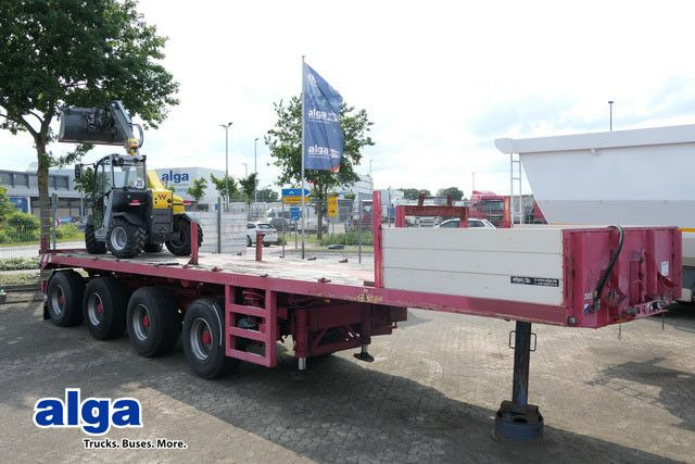 ES-GE 4.VON-25-40.3H, Pritsche, 4-Achser, Gelenkt, SAF ES-GE 4.VON-25-40.3H, Pritsche, 4-Achser, Gelenkt, SAF - Open bak met boorden oplegger: afbeelding 1 ES-GE 4.VON-25-40.3H, Pritsche, 4-Achser, Gelenkt, SAF ES-GE 4.VON-25-40.3H, Pritsche, 4-Achser, Gelenkt, SAF - Open bak met boorden oplegger: afbeelding 1