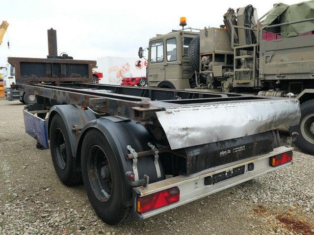 Fischer, NWK 26, Kippchassis, 1x20 Fuß Container - Containertransporter/ Wissellaadbak oplegger: afbeelding 5 Fischer, NWK 26, Kippchassis, 1x20 Fuß Container - Containertransporter/ Wissellaadbak oplegger: afbeelding 5