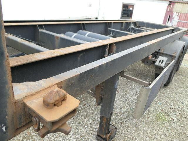 Fischer NWK26, Kippchassis, 20 Fuß Container,BPW - Dieplader oplegger: afbeelding 5 Fischer NWK26, Kippchassis, 20 Fuß Container,BPW - Dieplader oplegger: afbeelding 5