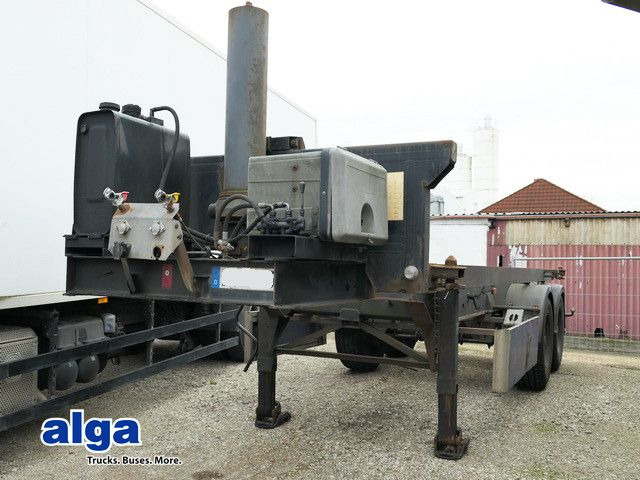 Fischer NWK26, Kippchassis, 20 Fuß Container,BPW - Containertransporter/ Wissellaadbak oplegger: afbeelding 1 Fischer NWK26, Kippchassis, 20 Fuß Container,BPW - Containertransporter/ Wissellaadbak oplegger: afbeelding 1